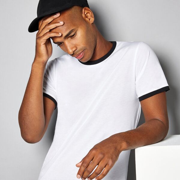 Fashion fit ringer tee Thumbnail