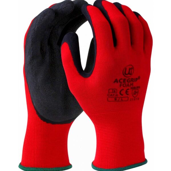 G/ACEGRIP-FOAM/RD - Acegrip Foam - Foam Latex on HQ Bamboo Liner Thumbnail