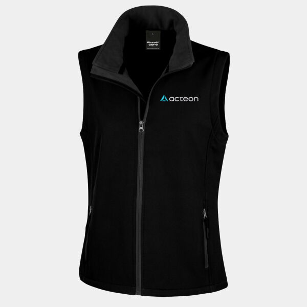 R232F Ladies Softshell Bodywarmer Thumbnail