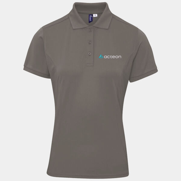 PR632 Women's Cool Checker Polo Thumbnail